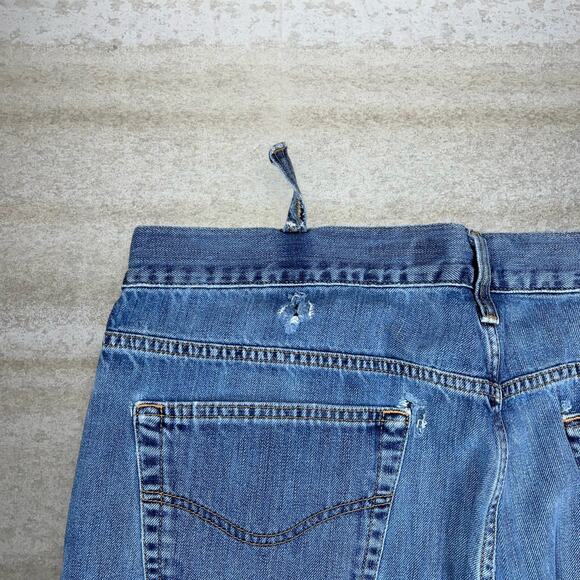 Vintage Y2K Carhartt Jeans 38x30 Baggy Wide Leg Fit Medium Wash Denim - Picture 4 of 5